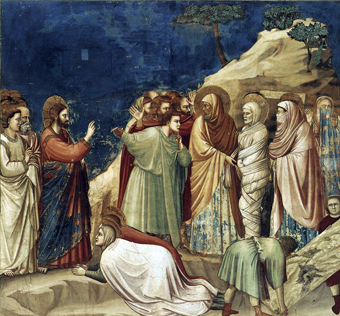 Wskrzeszenie Łazarza, Giotto