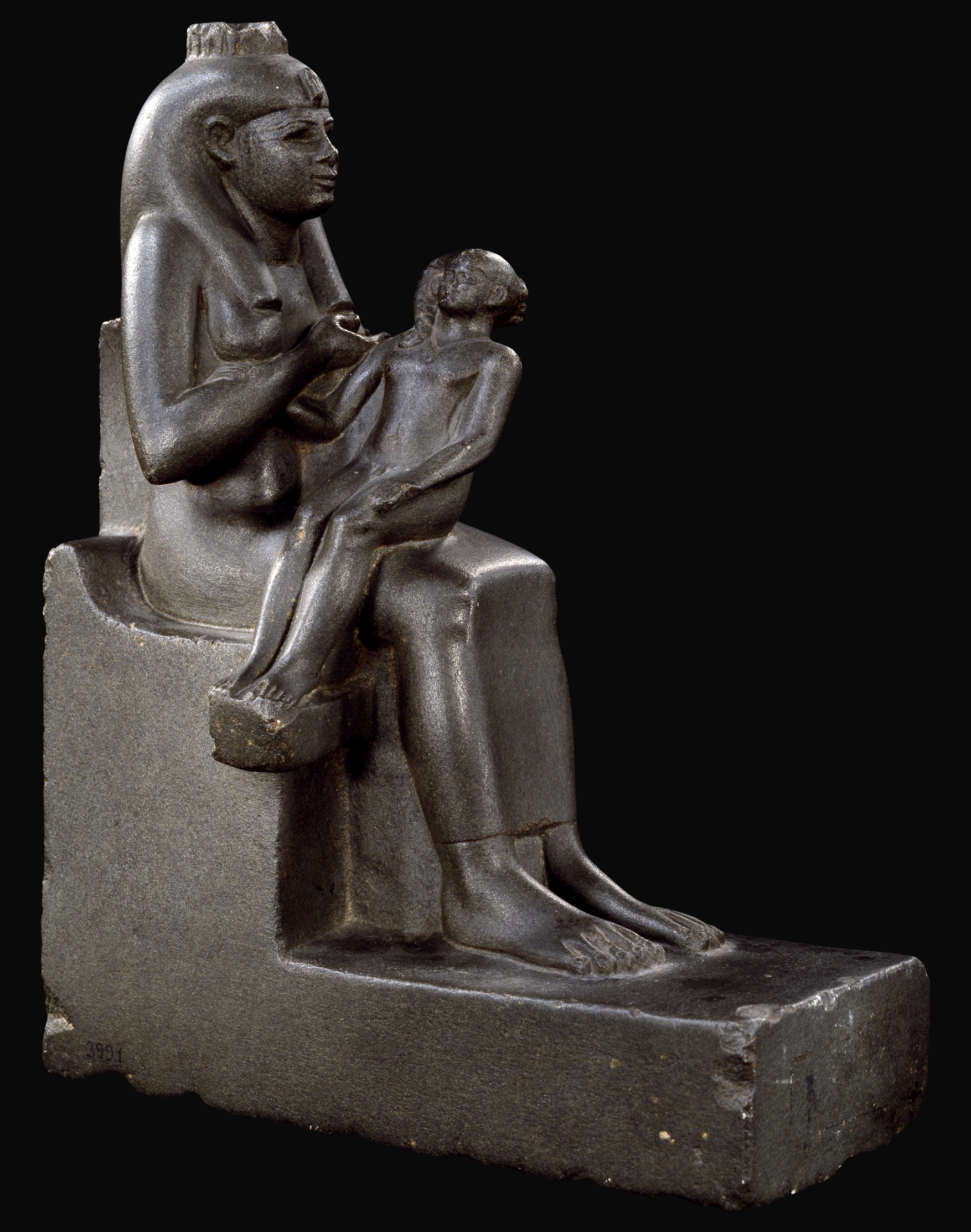 Izyda karmiąca Horusa