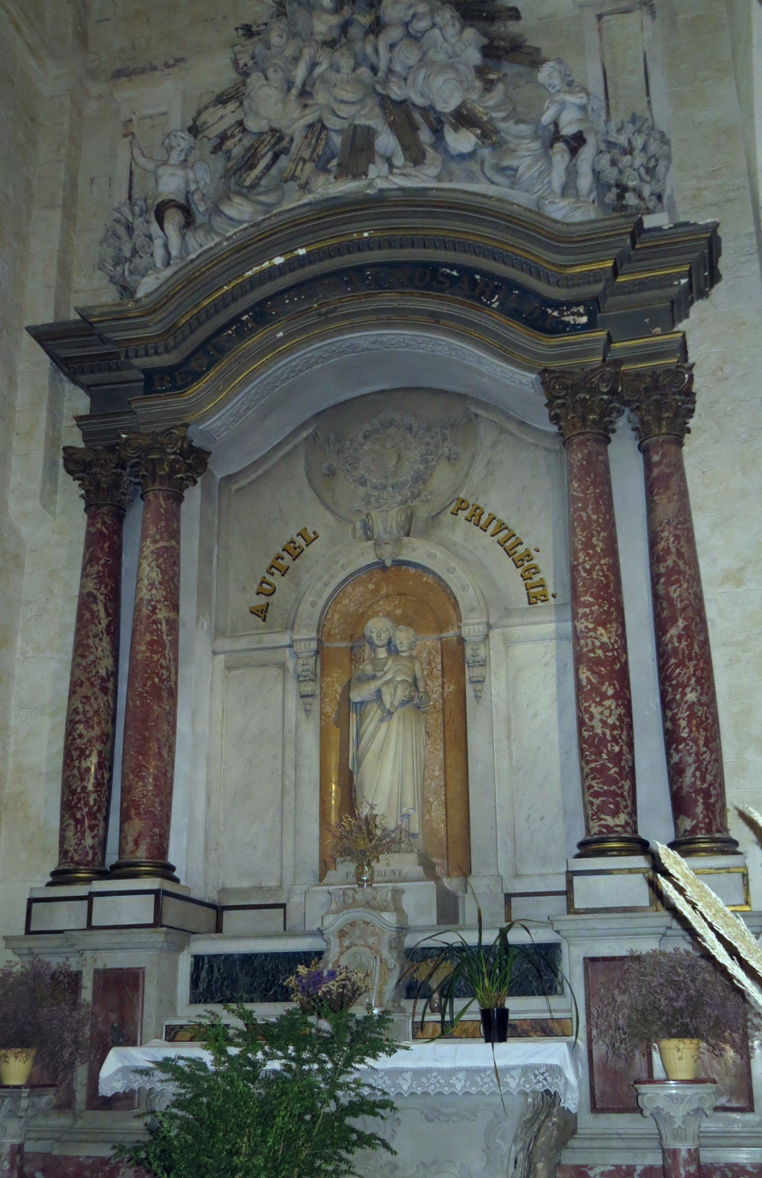 Kościól Madelaine, wnętrze