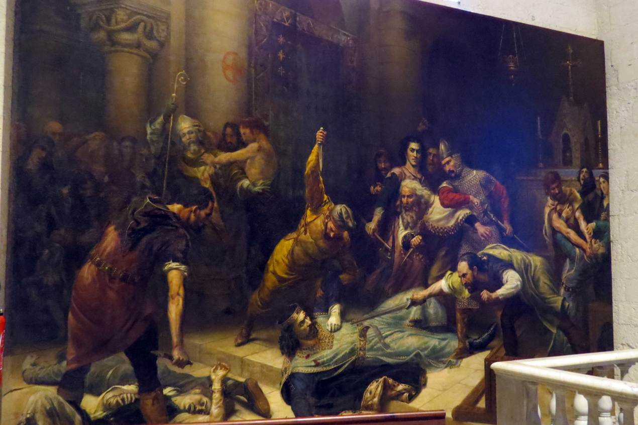 Wnątrze kościołaMadelaine