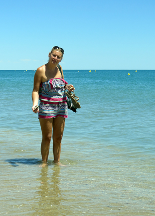 Naplaży muszelkowej