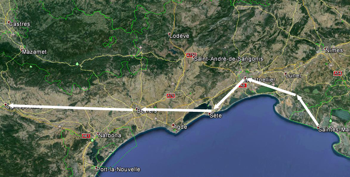 Mapa trasy 30 czerwca 2014