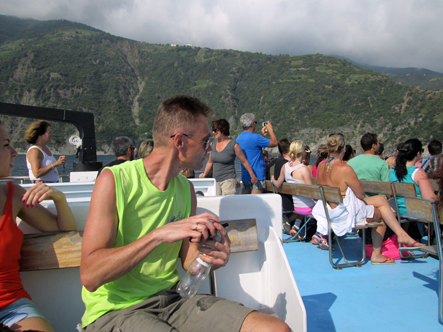 Statkiem do Riomaggiore