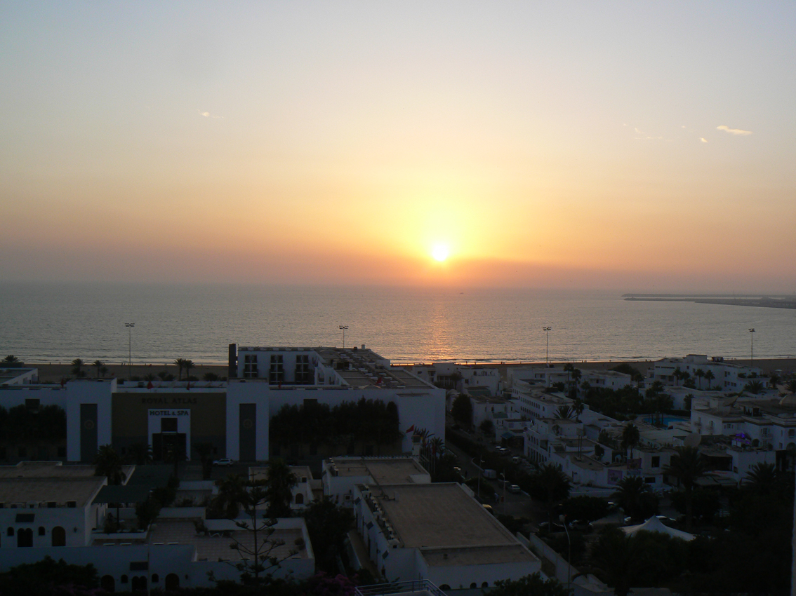 Widok z hotelu Anezi