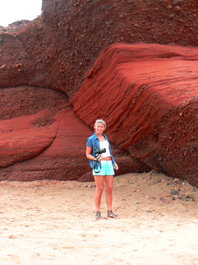 Renatka przy skałach Legziry