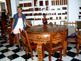 W warsztacie stolarskim