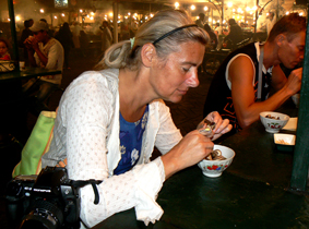 Plac Dżamal al Fna - ślimaki