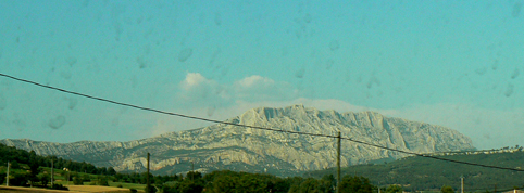 Po�udniowe zbocza Mont Sainte Victoire
