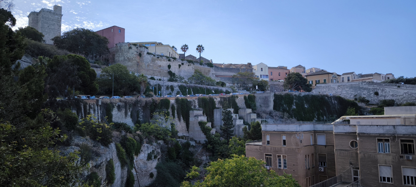 Cagliari - mury miejskie