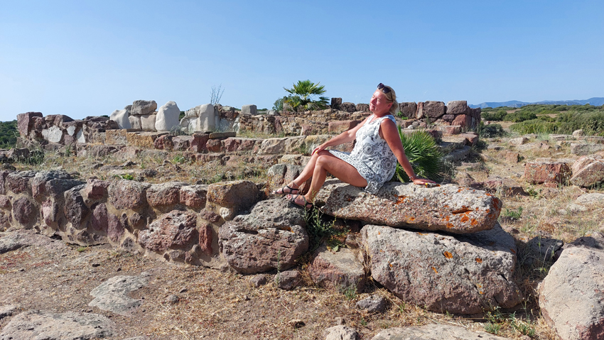 Monte Sirai - świątynia Astarte