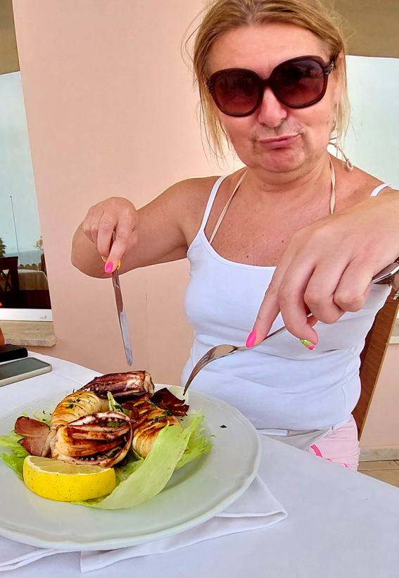 Porto Torres, restauracja Ostrica