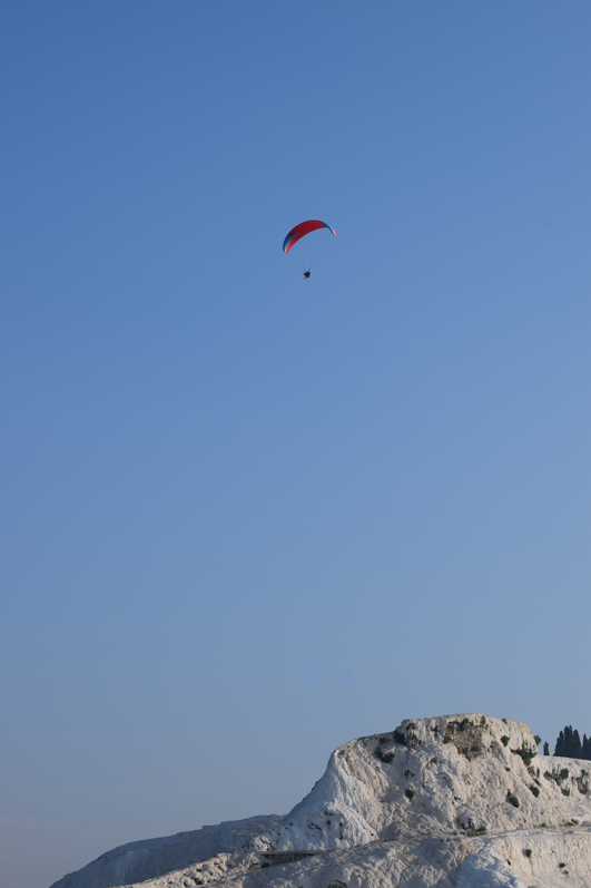 Lotnia nad Pamukkale