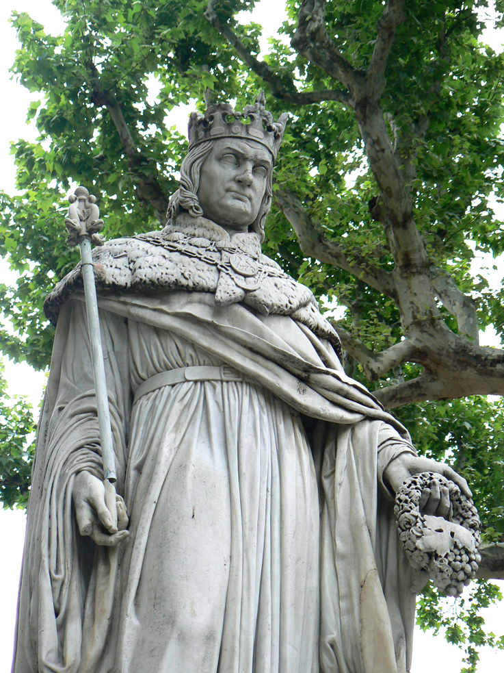 Aix-en-Provence, pomnik kr�la Ren�