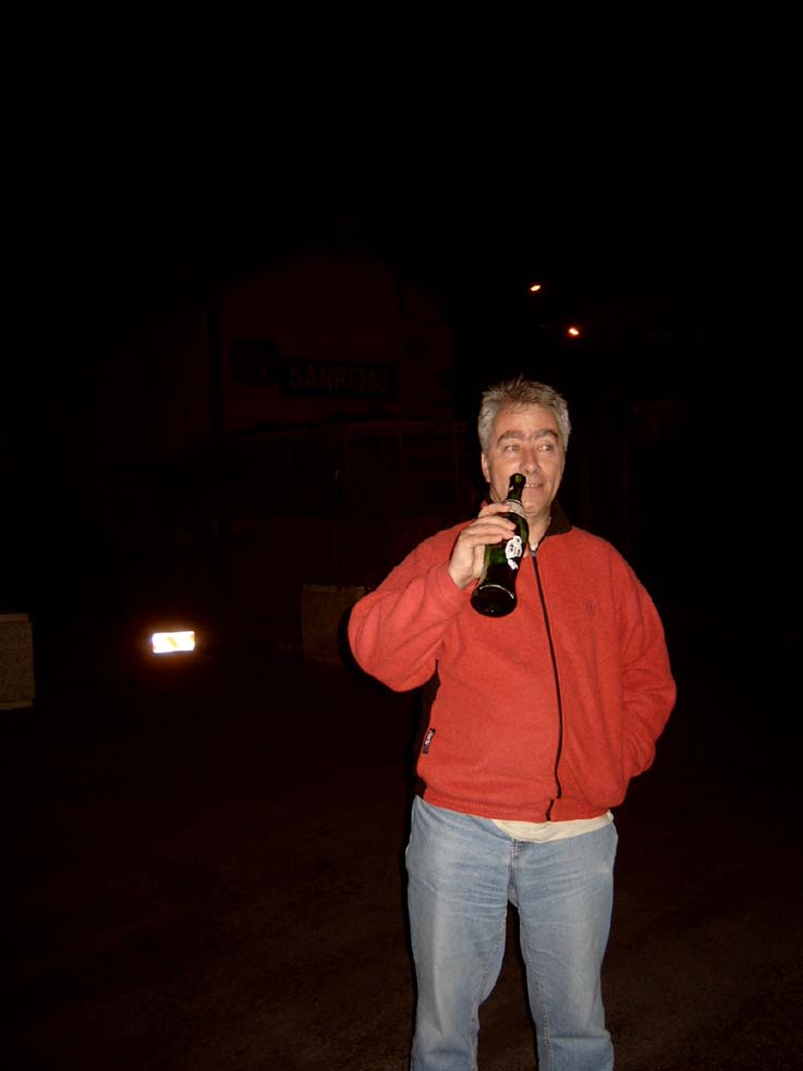 Maciej Pinkwart w San Remo