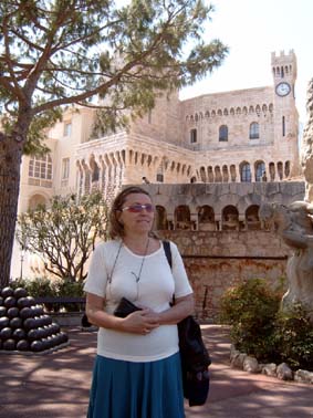 Lidka przed Pa�acem Grimaldich w Monaco