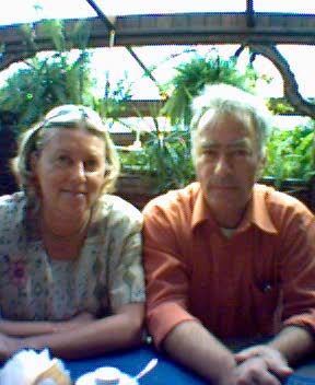 Lidka i Maciek w "Kocim Zamku" w Szczawnicy, 04-09-2004