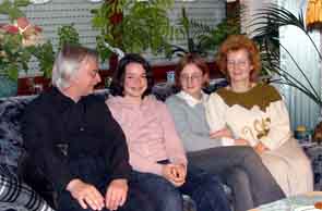 Pinkwartowie z go�ciem - kliknij aby powi�kszy�