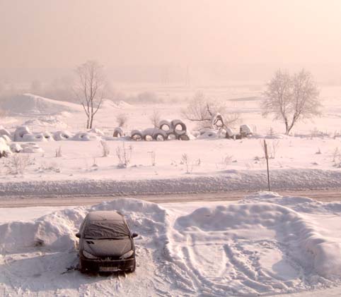 Widok z okna 29-01-2005