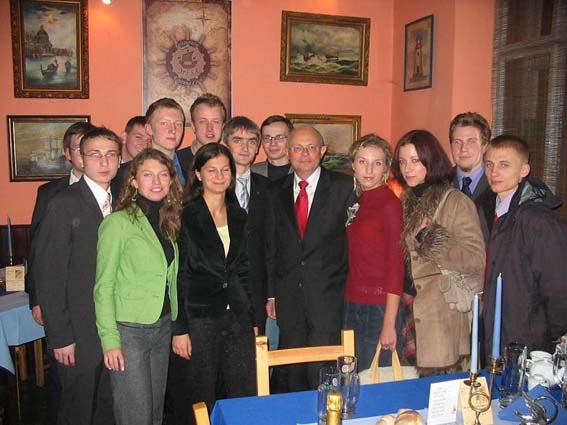 11-12-2005, Krak�w, spotkanie z Markiem Borowskim