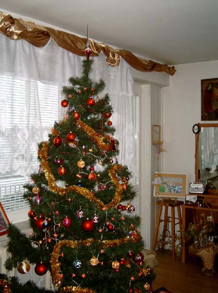 Choinka u nas w domu 2005
