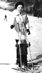 Hanka Niemiec z Sergiuszem w 1975 r.