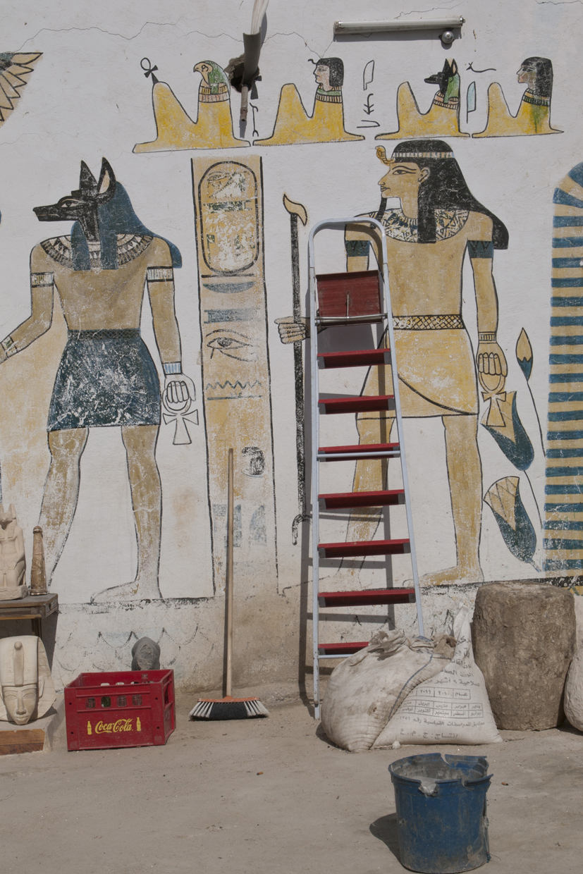 Fabryka alabastru w Tebach