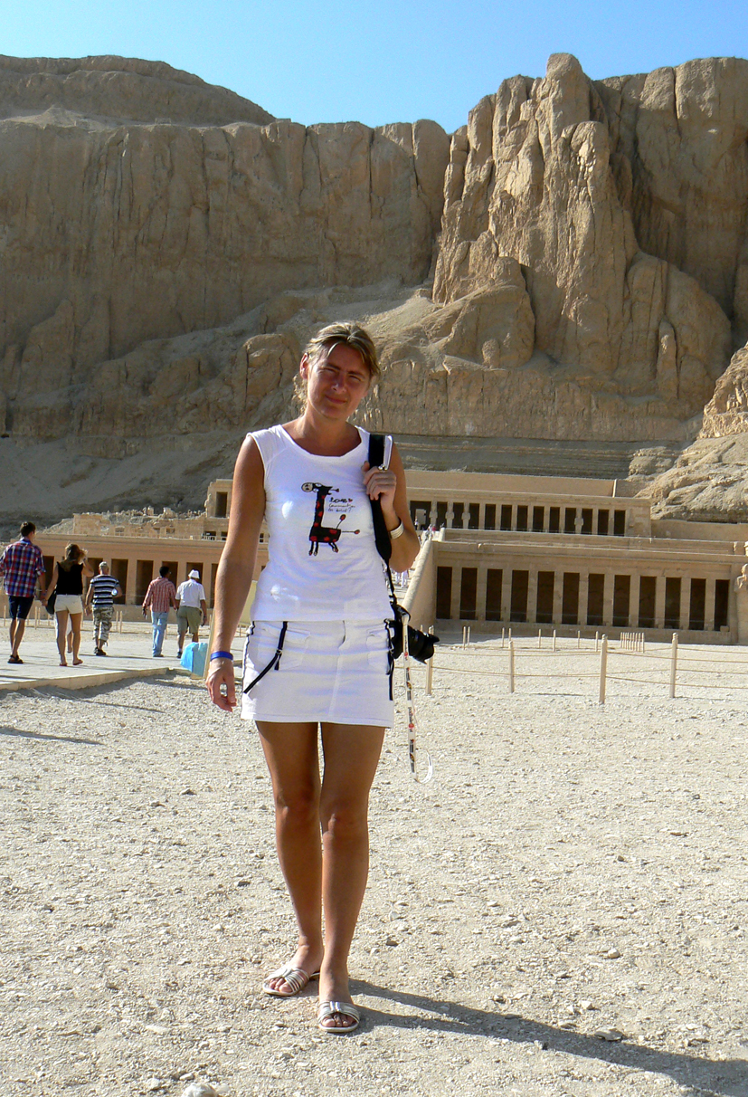 Renatka w Deir el-Bahari