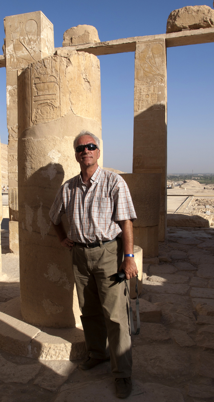 W świątyni Hatszepsut - M.