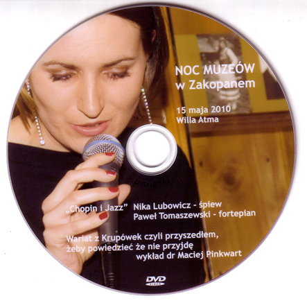 Płyta Niki Lubowicz z 15 maja 2010