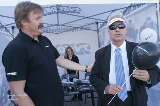 Jerzy Jurecki i MP na Jarmarku Podhalańskim