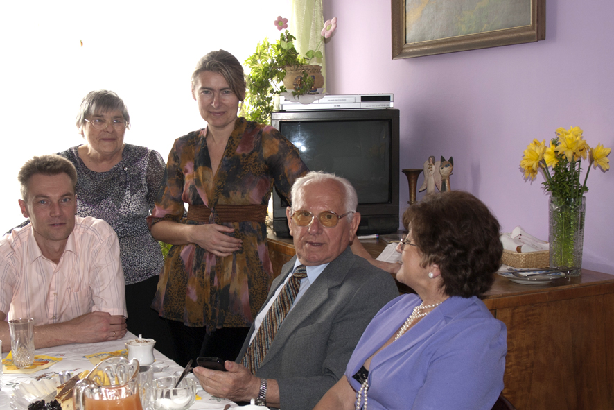 Rzeszów, II dzień świąt: Michał, Maryla, Renata, państwo Stoccy