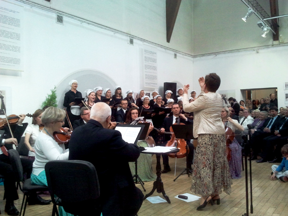 Występ chóru Szumny z TOK, dyr. M.Lubowicz, 2-07-2011