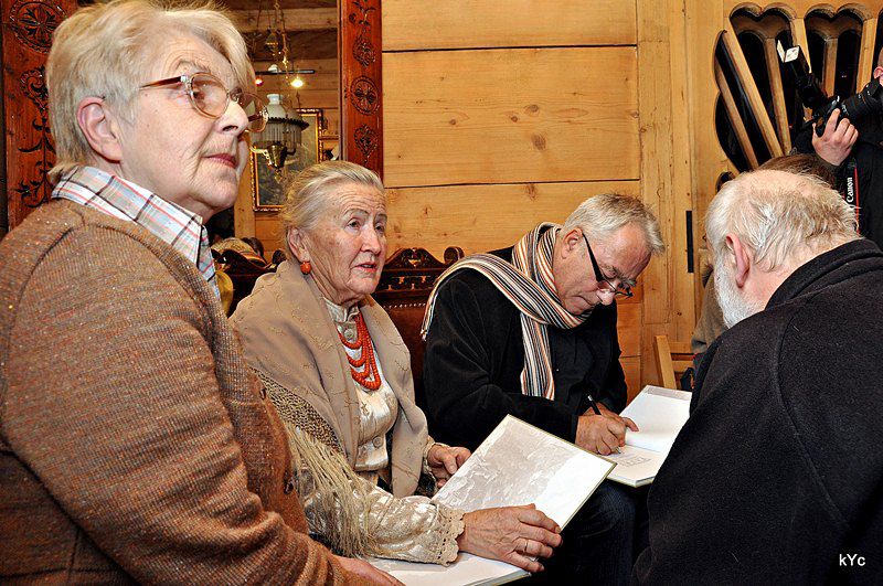 Koliba, 25-11-2011, z paniąi Stanisławą Pitoń