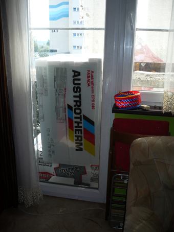 Styropian zamiast barierki