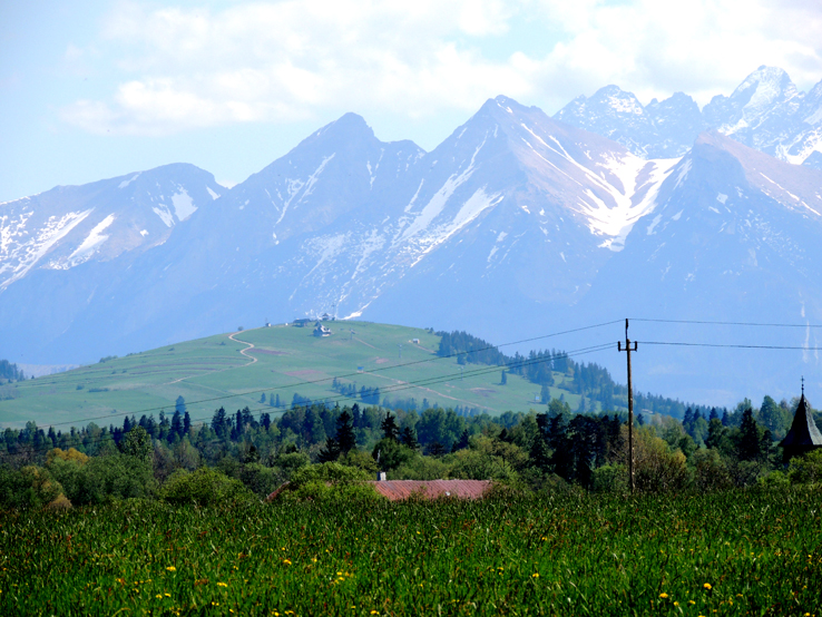Widok na Litwinkę i Tatry Wysokie, fot. M