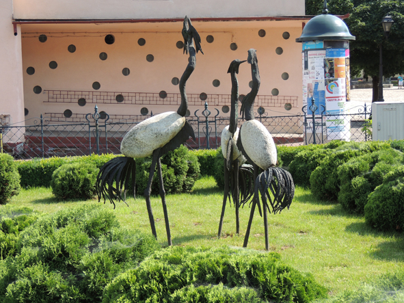 W ogrodach zamkowych