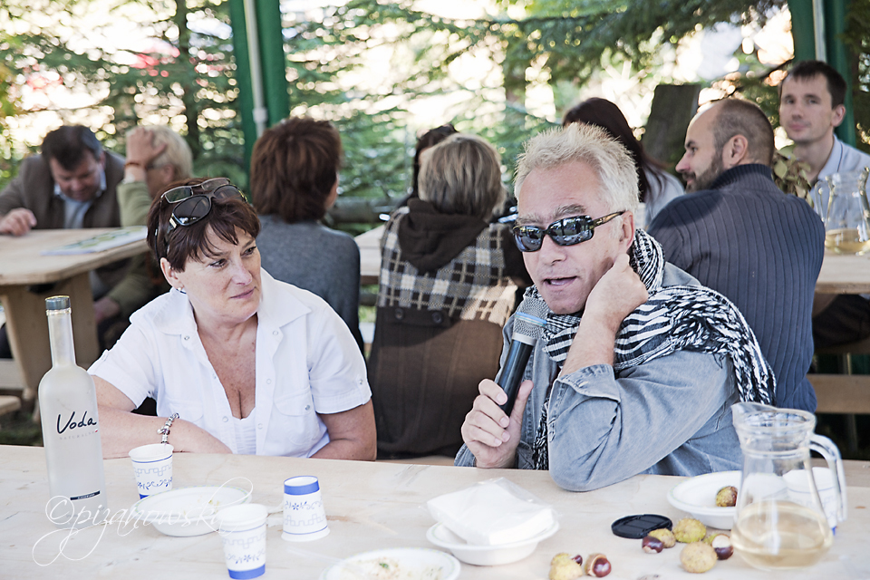 MP z Ewą Czamańską w Baicie, 6 X 2012