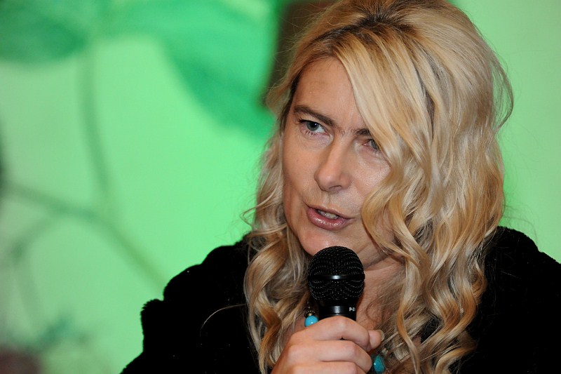 Organizatorka promocji i szefowa wydawnictwa "Wagant" - Renata Piżanowska-Zarytkiewicz, fot. Piotr Korczak