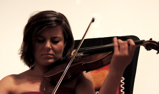 Przepiękna skrzypaczka Anna Gutowska, 14 lipca 2012