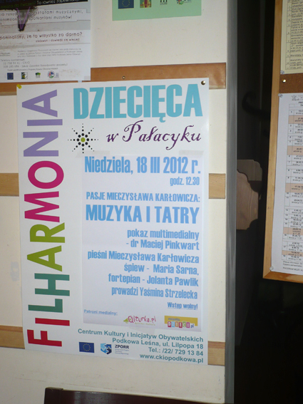 Plakat imprezy