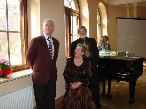 Z Yaśminą Strzelecką i Zbyszkiem Jachimskim