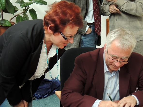 Z uroczą panią Teresą Michalik, fot. Michał Zarytkiewicz