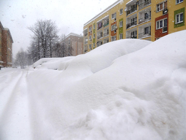 15 marca 2013, przed 7 rano na Szaflarskiej