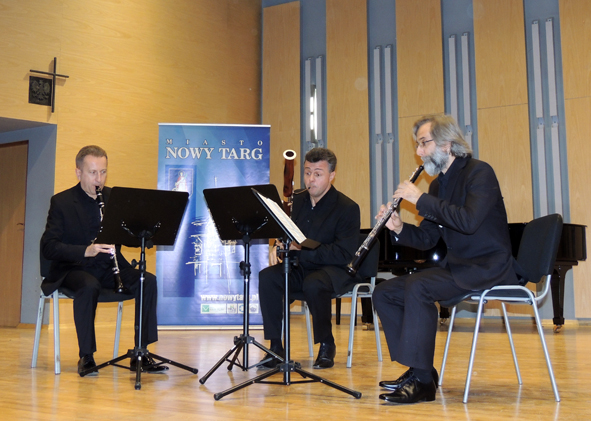 Krakowskie Trio Stroikowe: Marek Mleczko, Roman Widaszek, Paweł Solecki