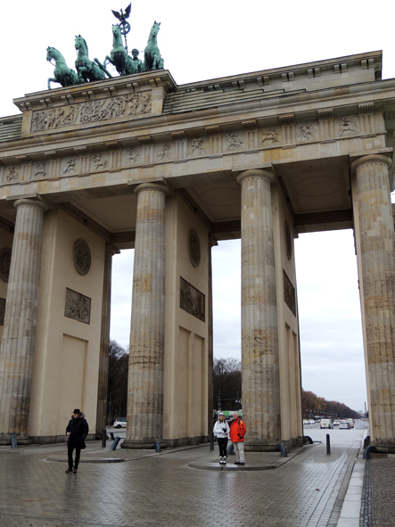 Przed Bramą Brandenburską