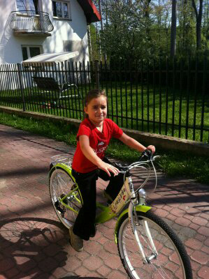 Liwia po komunii, fot. Justyna Pinkwart