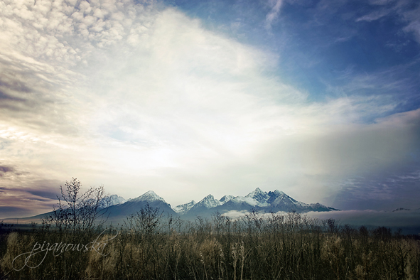 Widok na Wysokie Tatry