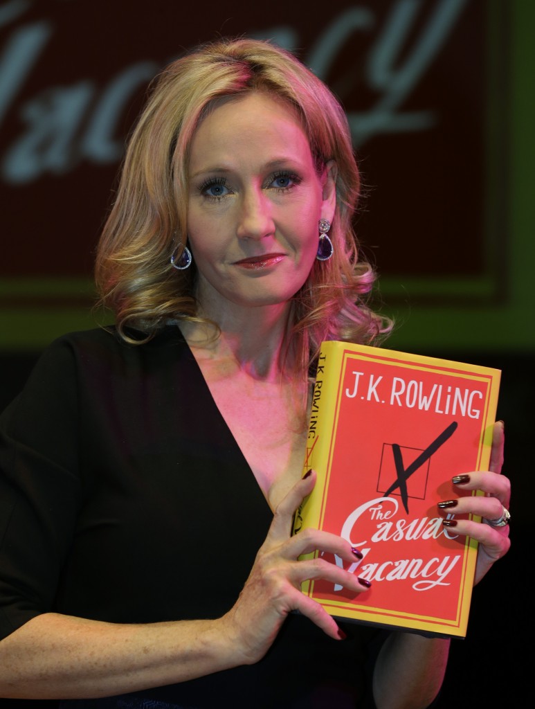 Joanne K. Rowling z ostatnia książką