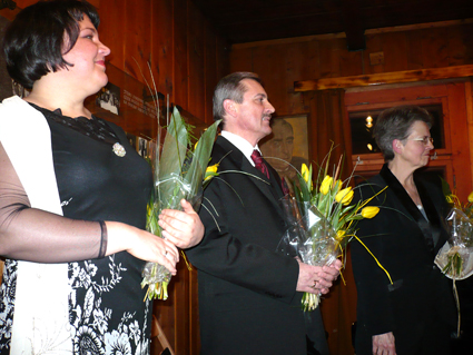 Katarzyna Wiwer-Monita. Marek Krzywo�, Maria Rydzewska - fot. Micha�