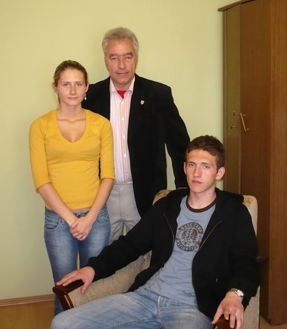 MP z rodzin� w Gliwicach - Basia i Micha� Ostrowscy